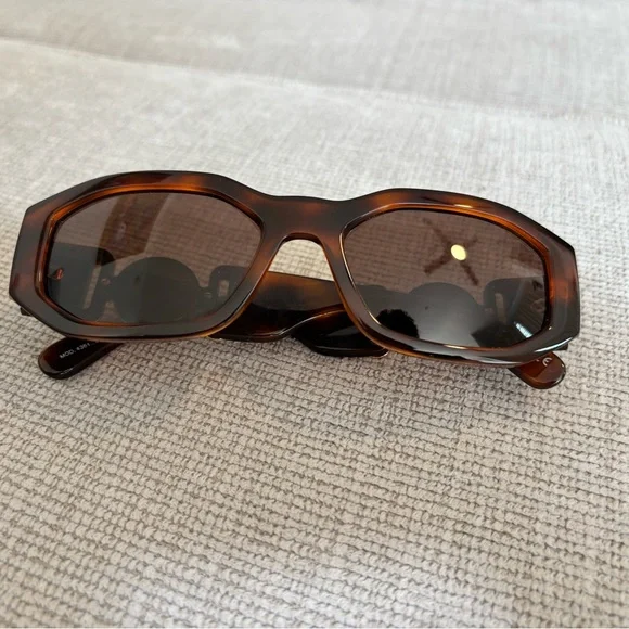 Versace Brown Tortoise Sunglasses